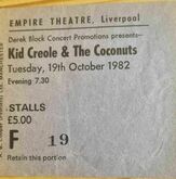 Kid Creole & the Coconuts on Oct 19, 1982 [696-small]