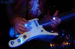 Julien-K ~ Amir’s guitar, tags: Julien-K, Los Angeles, California, United States, Gear, The Roxy Theatre - Julien-K / I Will Never Be The Same / Battle Tapes / Brazzabelle / Chester Bennington special guest on Jan 21, 2012 [821-small]