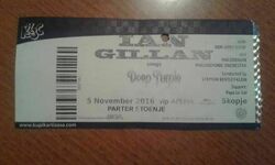 Concert ticket, Ian Gillan with Don Airey band and Macedonian Philharmonic on Nov 5, 2016 [021-small]