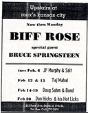 Biff Rose / Bruce Springsteen & The E Street Band on Feb 5, 1973 [340-small]