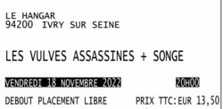 Vulves Assassines / Songe on Nov 18, 2022 [708-small]