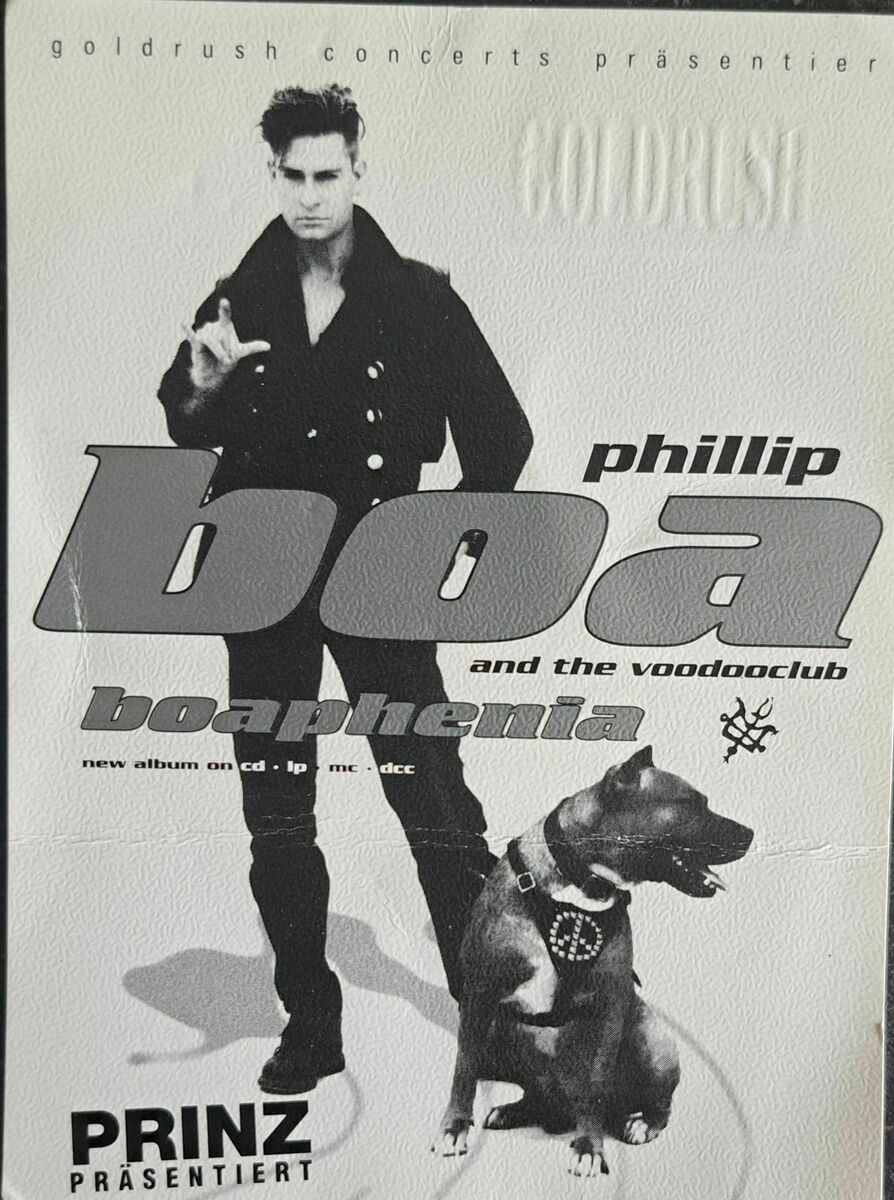 Phillip Boa and the Voodooclub Concert & Tour History