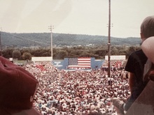 tags: President Ronald Reagan, Crowd - President Ronald Reagan on Sep 12, 1984 [884-small]