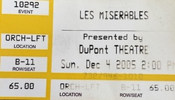 Les Misérables (Cast) on Dec 4, 2005 [149-small]