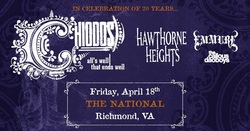 Chiodos / Hawthorne Heights / Emmure / The Callous Daoboys on Apr 18, 2025 [199-small]