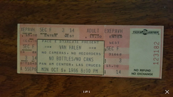Van Halen / Bachman-Turner Overdrive on Oct 6, 1986 [311-small]
