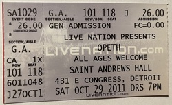 Opeth / Katatonia on Oct 29, 2011 [779-small]
