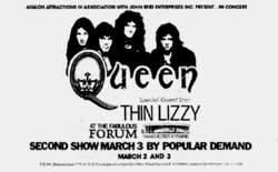 Queen / Thin Lizzy on Mar 3, 1977 [455-small]
