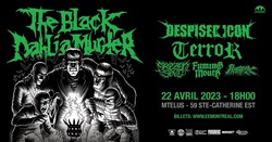 The Black Dahlia Murder / Despised Icon / Terror / Frozen Soul / Fuming Mouth / Phobophilic on Apr 22, 2023 [832-small]