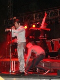 Blaqk Audio ~ Davey Havok, Smith Puget & Jade Puget, tags: Blaqk Audio, Irvine, California, United States, Verizon Wireless Amphitheater - Irvine - Bambooze left on Apr 6, 2008 [012-small]