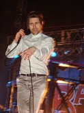 Blaqk Audio ~ Davey Havok, tags: Blaqk Audio, Irvine, California, United States, Verizon Wireless Amphitheater - Irvine - Bambooze left on Apr 6, 2008 [014-small]