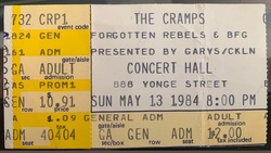The Cramps on May 13, 1984 [264-small]