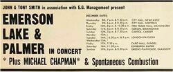 Emerson, Lake & Palmer / Michael Chapman on Dec 10, 1971 [963-small]