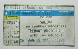 tags: Ticket - Saliva / Breaking Benjamin / Greenwheel / Brand New Sin on Jan 18, 2003 [669-small]