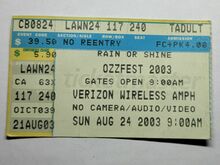 tags: Ticket - Ozzfest 2003 on Aug 24, 2003 [675-small]