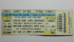 tags: Ticket - Linkin Park / Korn / Snoop Dogg / The Used / Less Than Jake on Aug 14, 2004 [680-small]