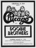 Doobie Bros. / CHICAGO / KANSAS on Aug 22, 1974 [708-small]