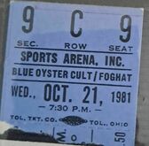 Blue Öyster Cult / Foghat / Whitford-St Holmes on Oct 21, 1981 [900-small]