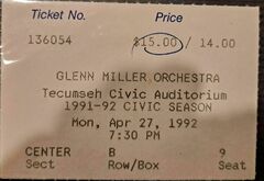 Glenn Miller Orchestra on Apr 27, 1992 [366-small]