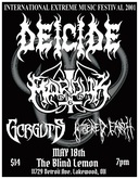 tags: Deicide, Marduk, Gorguts, Withered Earth, Lakewood, Ohio, United States, Advertisement, Blind Lemon - Deicide / Marduk / Gorguts / Withered Earth on May 18, 2001 [155-small]