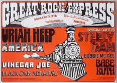 Uriah Heep / vinegar joe / Black Oak Arkansas / America / Bobby McGee / Babe Ruth on Jun 8, 1974 [182-small]