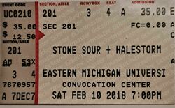 Stone Sour / Halestorm / The Dead Deads on Feb 10, 2018 [268-small]