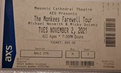 The Monkees (Micky Dolenz & Mike Nesmith) / Micky Dolenz / Mike Nesmith on Nov 2, 2021 [775-small]