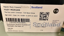 tags: Huey Morgan, Edinburgh, Scotland, United Kingdom, Ticket, Liquid Room - Huey Morgan / Melys / Ben Walker on May 15, 2025 [101-small]