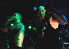 Bleeding Through ~ Brandan Schieppati & Ryan Wombacher, tags: Bleeding Through, Anaheim, California, United States, Chain Reaction - Bleeding Through / Lionheart / Scars of Tomorrow / Winds of Plague on Aug 3, 2014 [744-small]