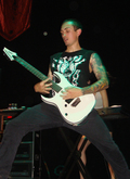 Bleeding Through ~ Brian Leppke, tags: Bleeding Through, Los Angeles, California, United States, The Wiltern - "No Fear Music Tour" / Bullet for My Valentine / Bleeding Through / Cancer Bats on Jul 25, 2008 [968-small]