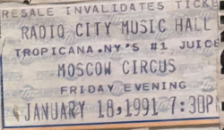 Moscow Circus (Cast) on Jan 18, 1991 [148-small]