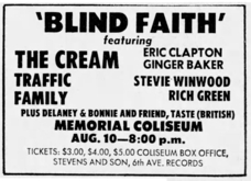 Blind Faith / Delaney & Bonnie / Taste on Aug 10, 1969 [137-small]