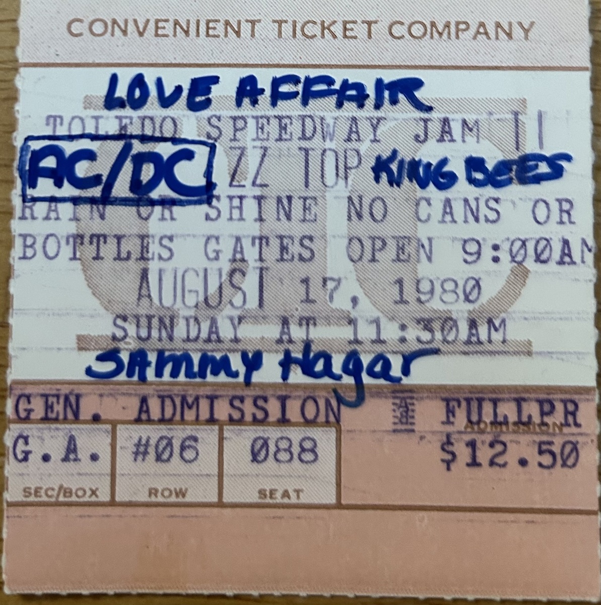 AC/DC's 1980 Concert & Tour History | Concert Archives