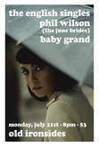 The English Singles / Baby Grand / Phil Wilson on Jul 21, 2008 [540-small]
