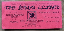 The Jesus Lizard / Girls Against Boys / Mound on Oct 7, 1994 [419-small]