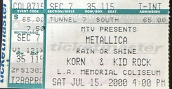 System of a Down / Kid Rock / Metallica / Korn / Powerman 5000 on Jul 15, 2000 [471-small]