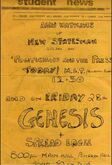 Genesis / Spread Eagle on Apr 28, 1972 [972-small]