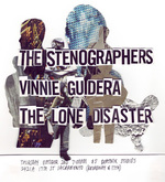 The Stenographers / Vinnie Guidera / The Lone Diaster on Oct 2, 2008 [606-small]