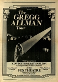 Gregg Allman / Cowboy / Boyer & Talton on Mar 19, 1974 [328-small]