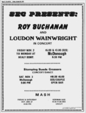 Roy Buchanan / Loudon Wainwright on Nov 2, 1972 [559-small]