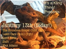 Lawn Care / The Homeless Gospel Choir / Good News / Wes martian / Alomar / Johnny Neiman on Jan 13, 2018 [665-small]