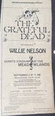 Grateful Dead / New Riders of the Purple Sage / Waylon Jennings / Willie Nelson on Sep 2, 1978 [430-small]