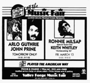 Arlo Guthrie / John Prine on Mar 11, 1987 [614-small]