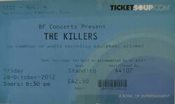 The Killers / Tegan and Sara on Oct 26, 2012 [747-small]