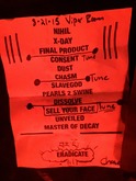 3TEETH Setlist, tags: 3TEETH, Los Angeles, California, United States, Setlist, The Viper Room - 3TEETH on Aug 21, 2015 [998-small]