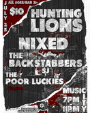 Hunting Lions / Nixed / The Backstabbers SJ / The Poor Luckies on Jul 25, 2025 [108-small]
