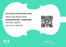 Ticket , Reg Meuross on Jun 4, 2025 [239-small]