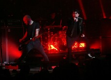 AFI ~ Hunter Burgan, Adam Carson & Davey Havok , tags: AFI, San Diego, California, United States, Cal Coast Credit Union Open Air Theatre - Citizen / AFI / Circa Survive on Aug 1, 2017 [400-small]