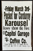 Pocket for Corduroy / Karousel / Sorry About the Fire on Mar 3, 2000 [443-small]