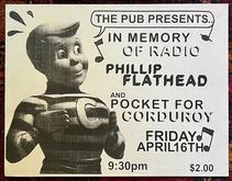 In Memory of Radio / Pocket for Corduroy / Phillip Flathead on Apr 16, 1999 [459-small]